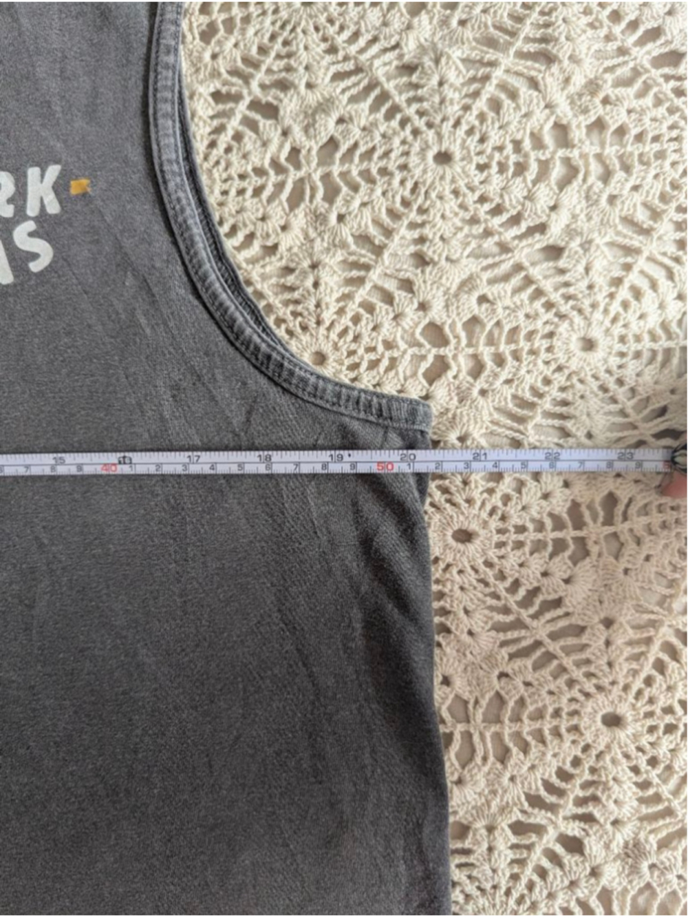 Dark Seas | Waterway Tank Top L Gray Orange Surfwear Graphic - Picture 6 of 8